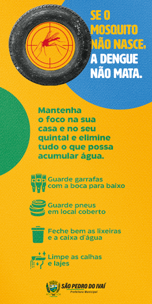 Prefeitura São Pedro do Ivaí - Dengue