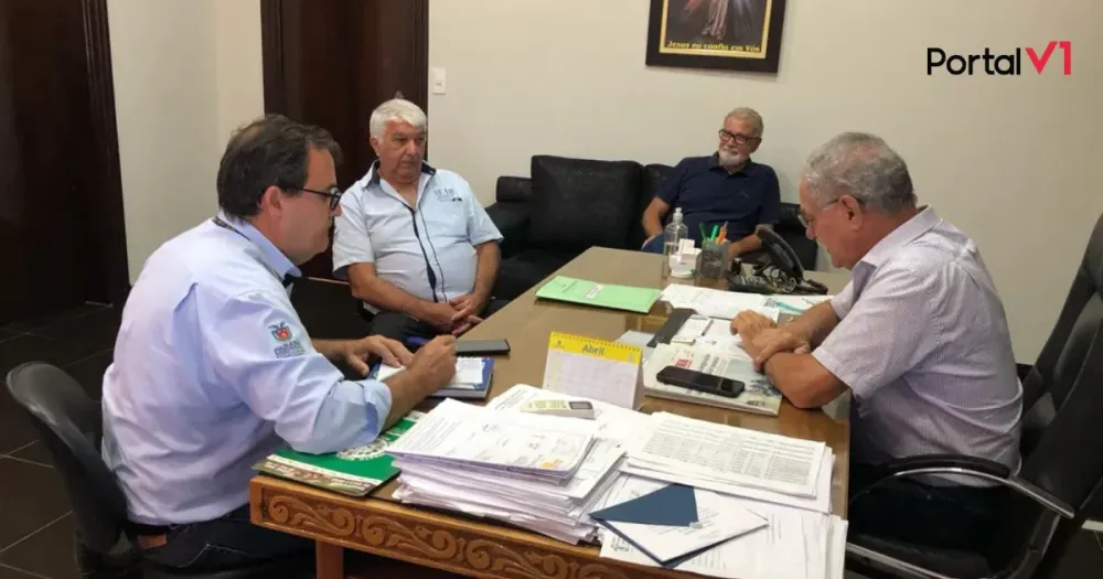 Jandaia do Sul quer asfaltar 10 km de estradas rurais e reforça pedido à Seab