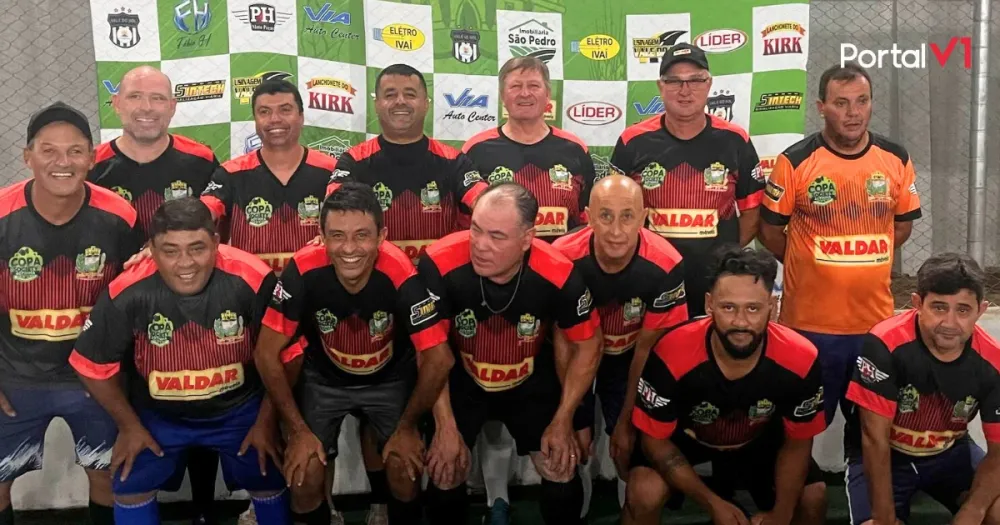 Cidinho brilha, e Valdar Móveis é campeã da Copa Quarentinha 2025