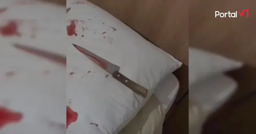 Homem mata a própria mãe com sete facadas e diz não se arrepender