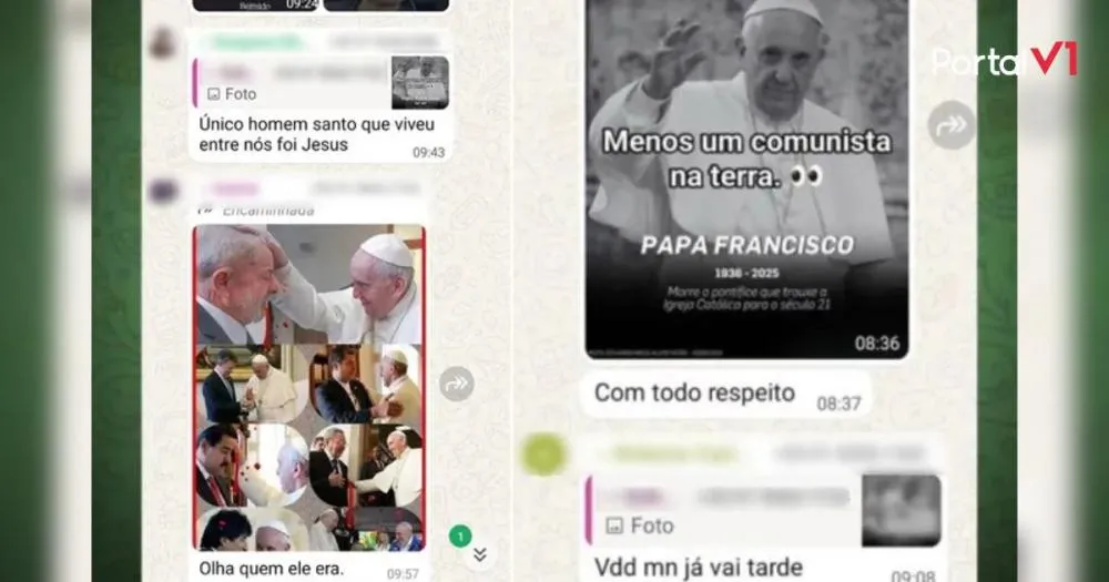 “Menos Um Comunista”: Mensagens de PMs sobre Papa Francisco causam reação Nacional