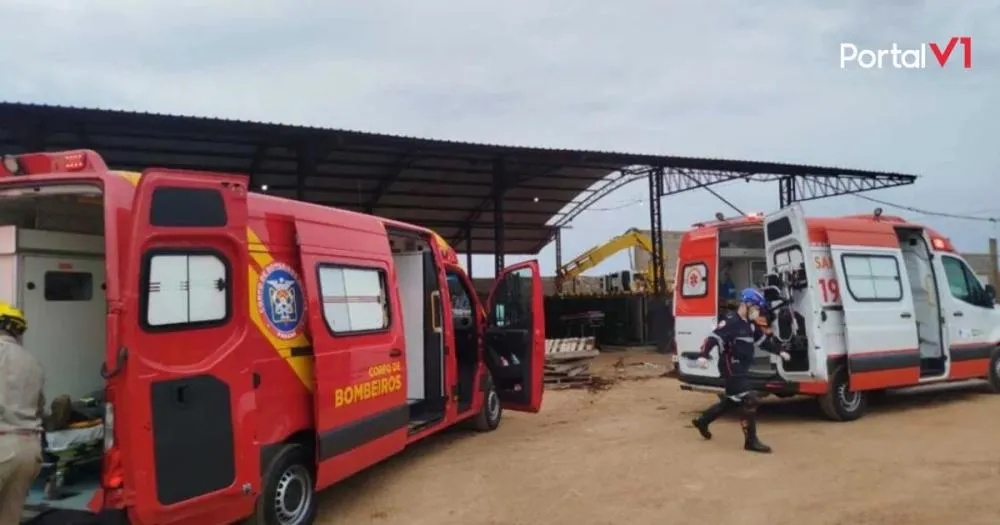 Ivaiporã: Jovem morre e outro fica ferido após queda de estrutura de concreto 