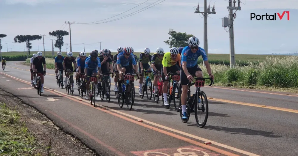 Ivaiporã acelera forte e entra na rota do ciclismo estadual com 2ª etapa da Copa Cianorte