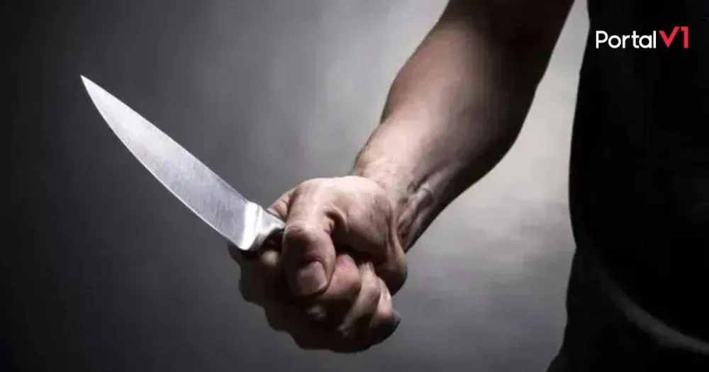 Ladrão aborda mulher em caminhada e foge em Fiat Uno preto
