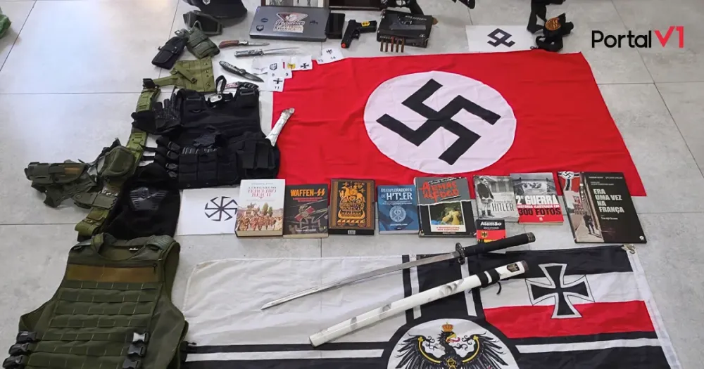 PCPR prende homem em flagrante por apologia ao nazismo 