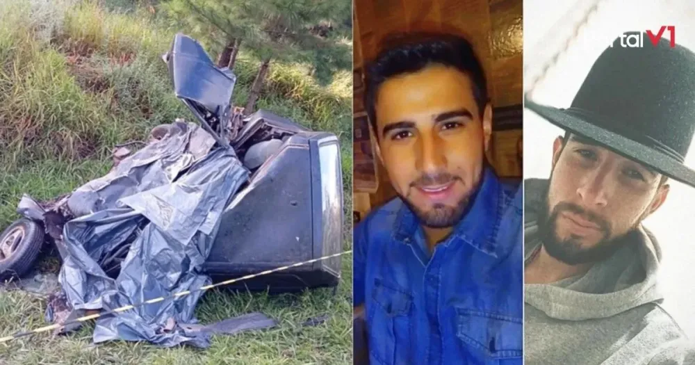 Tragédia na PR-151: primos de 25 anos morrem em colisão com caminhão