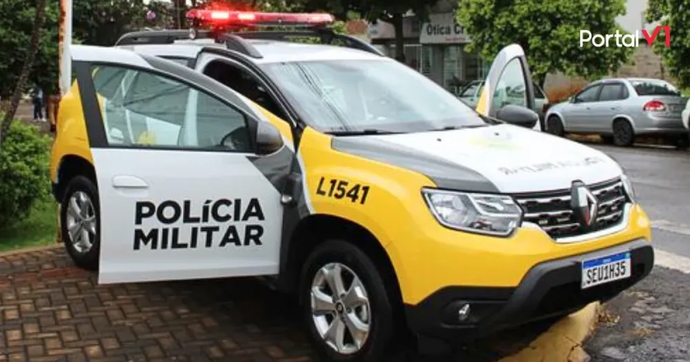 Suspeito de tráfico foge da polícia e cai com moto em Apucarana