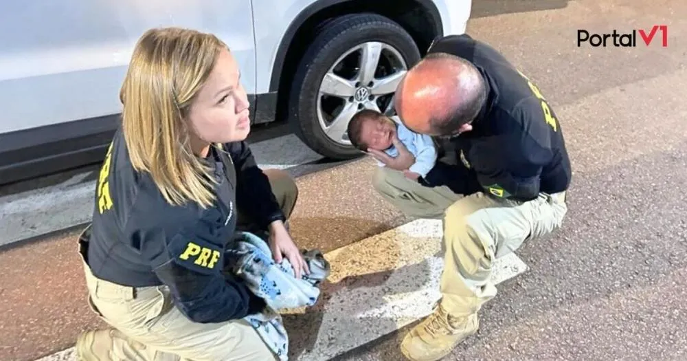 Policiais Salvam Bebê de 20 Dias com Manobras de Ressuscitação na Rodovia do Xisto