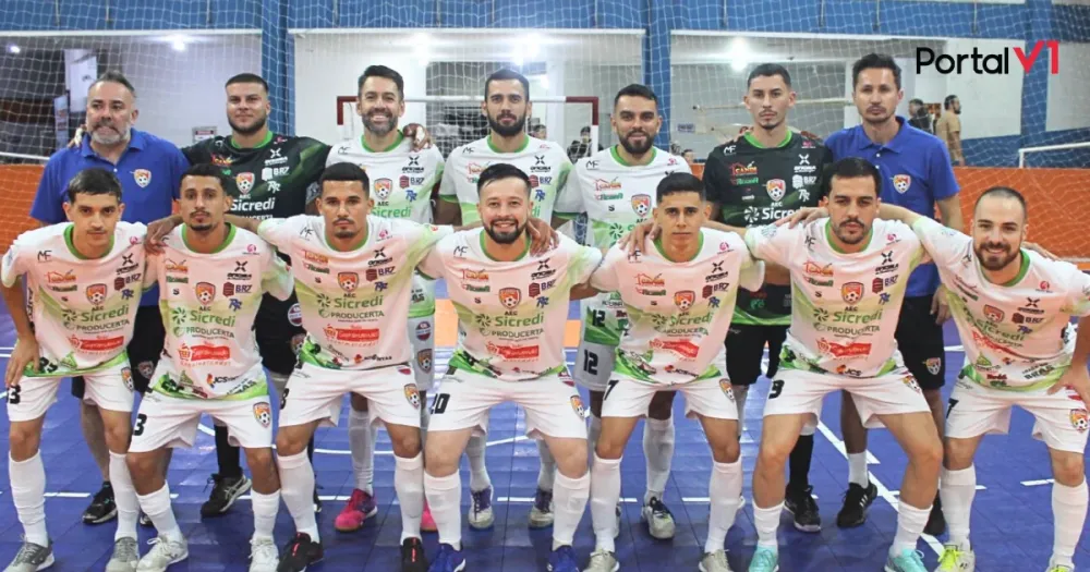 Cândido Futsal vence por 8 a 3 fora de casa e segue com a melhor defesa e a maior porcentagem em aproveitamento da Série Bronze 2025