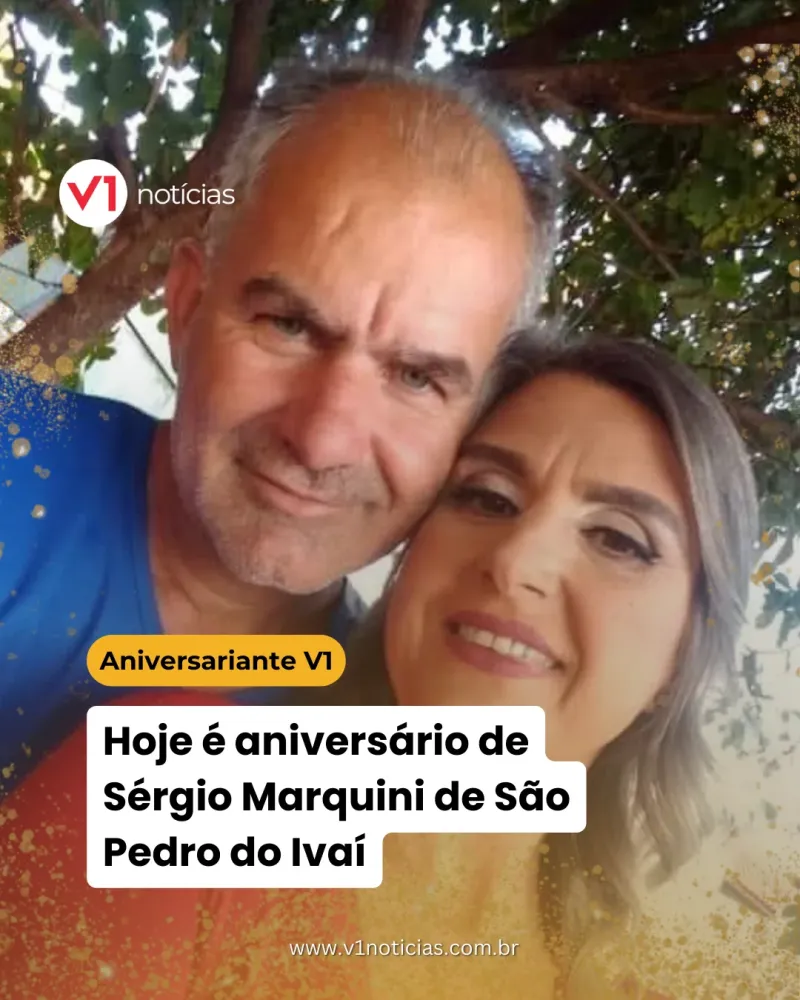 Hoje é aniversário de Sérgio Marquini