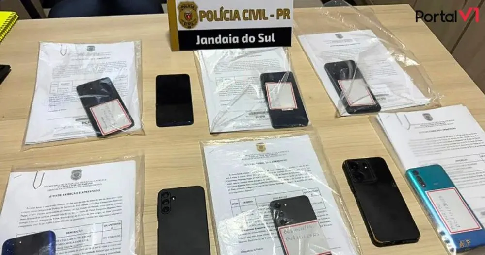  Polícia Recupera 12 Celulares Furtados em Jandaia do Sul Durante a Operação “Linha Direta”