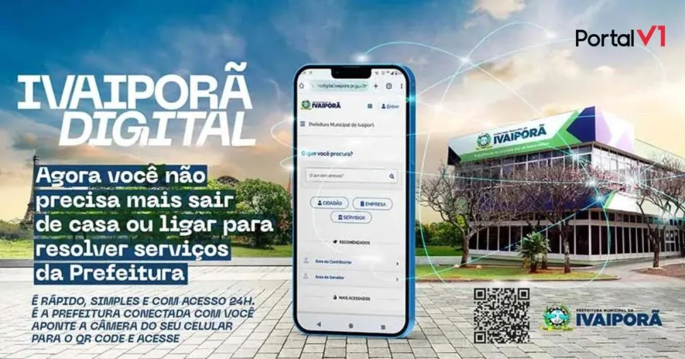 Ivaiporã moderniza serviços públicos com plataforma Governo Digital