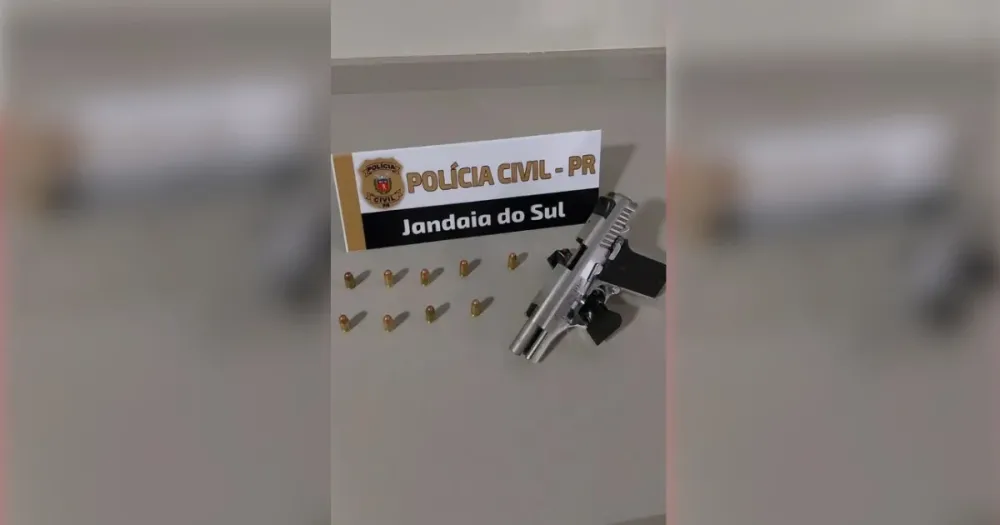 Polícia Civil apreende armas de fogo durante operação em Jandaia do Sul