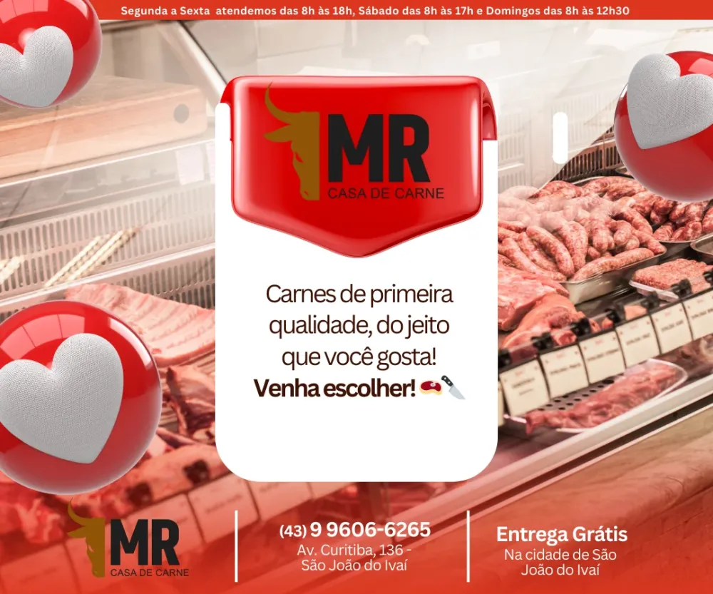 MR Casa de Carnes oferece qualidade e atendimento personalizado para o seu churrasco