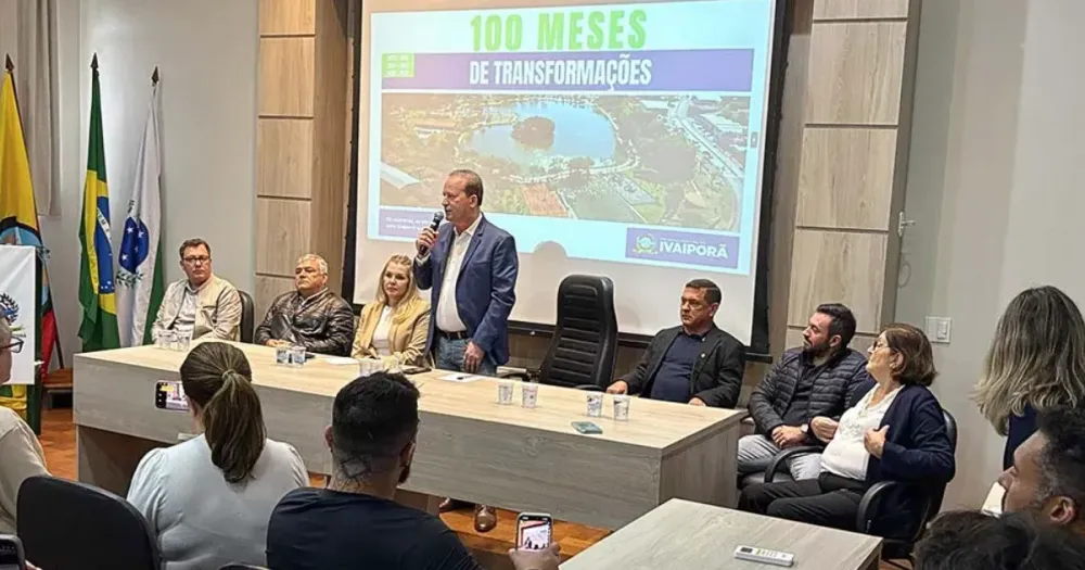 Carlos Gil faz balanço de 100 meses como Prefeito de Ivaiporã