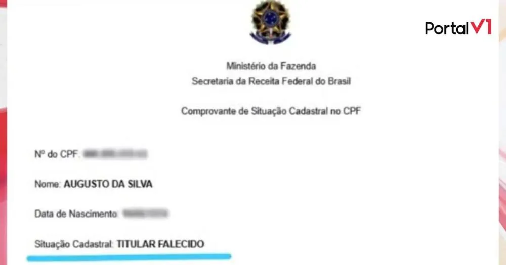 Morador do Paraná Descobre Erro Bizarro: “Morto” pela Receita Federal Desde 2020