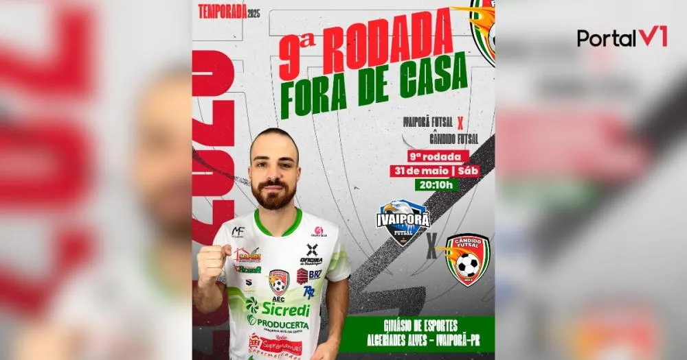 Hoje tem clássico em Ivaiporã: Cândido Futsal enfrenta Ivaiporã Futsal às 20h