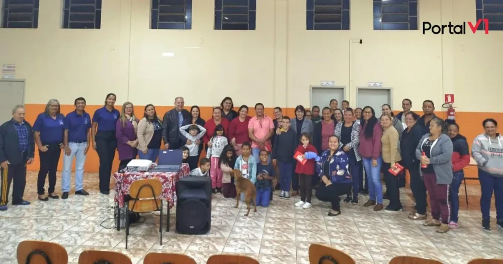 Encontro fortalece laços entre famílias e equipe do SCFV em São Pedro do Ivaí