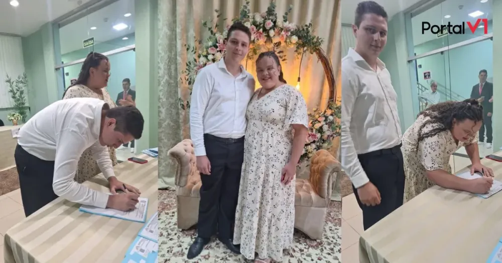 De partida no Free Fire ao altar: casal de Apucarana se conhece no jogo e oficializa união