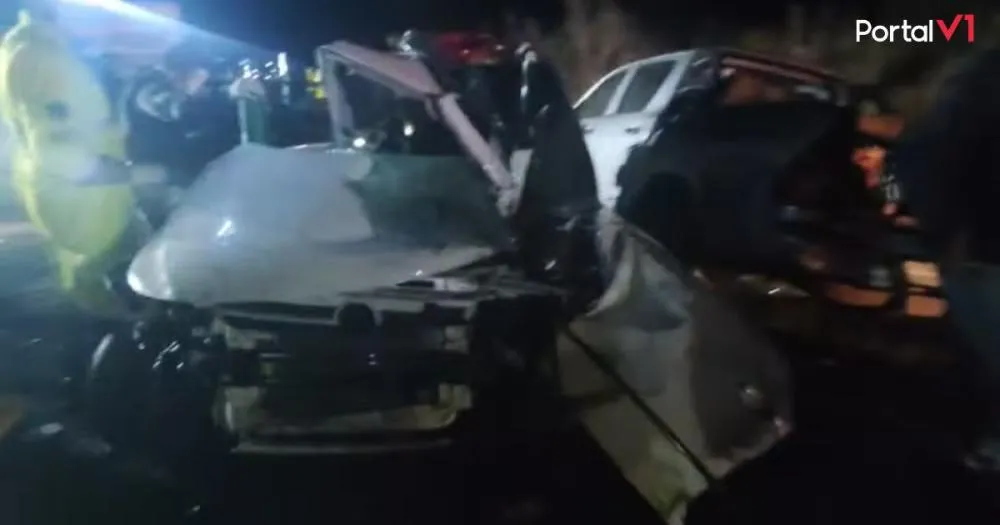 Grave acidente na BR-277 em Guarapuava deixa um morto e três feridos