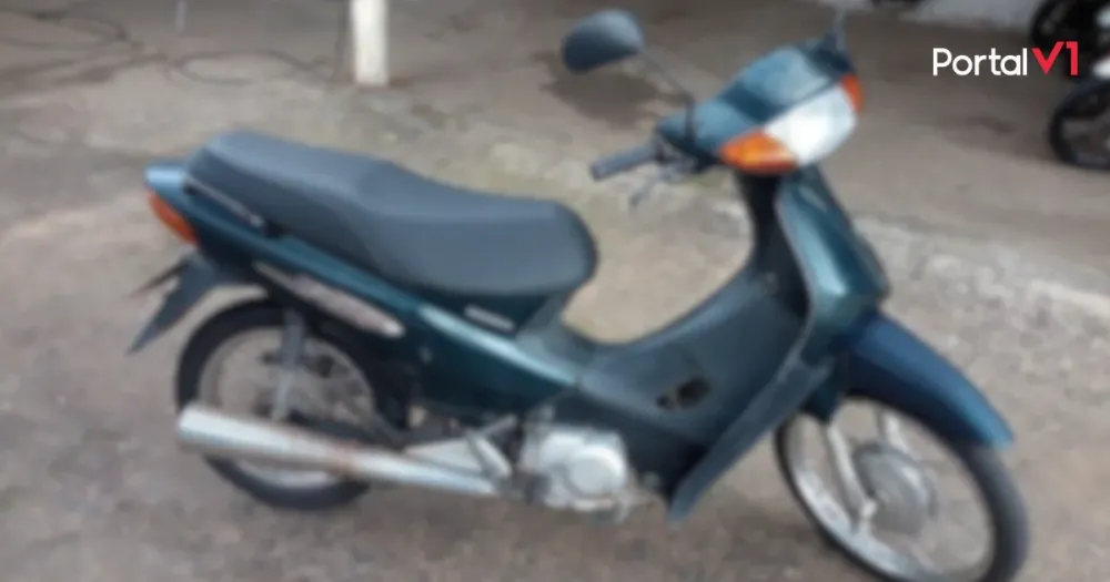 Motocicleta é furtada em São Pedro do Ivaí após ser deixada com chave na ignição
