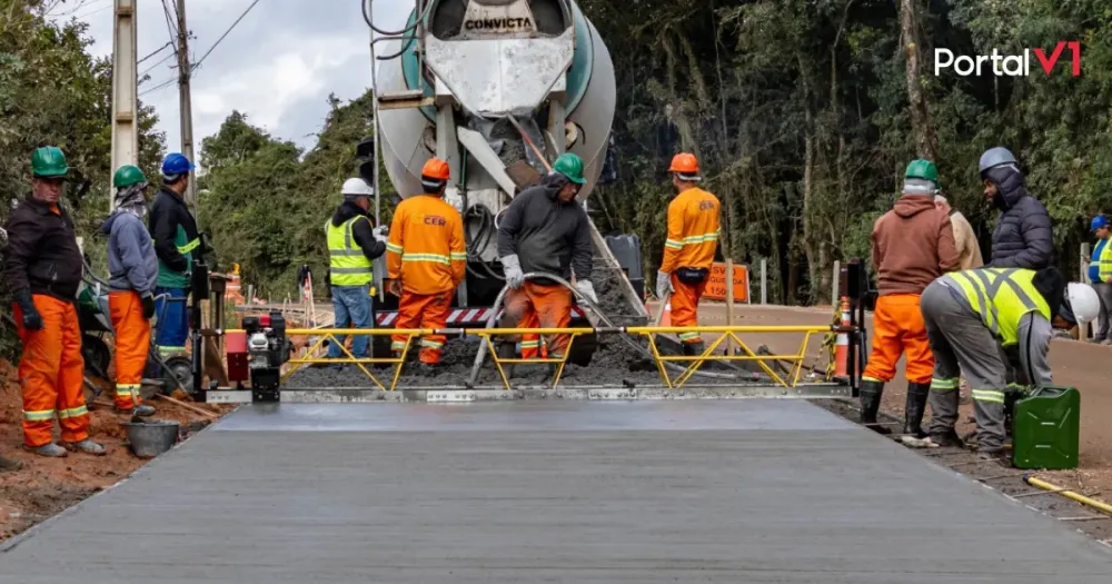 Paraná lidera programa de rodovias de concreto com 500 km em obras