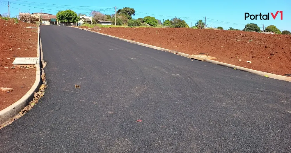 Marilândia do Sul perto de ter 100% das ruas asfaltadas com investimento de R$ 8 milhões