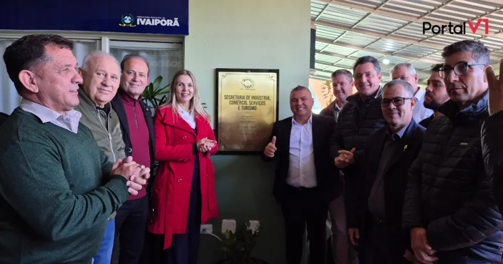 Ivaiporã inaugura Secretaria de Indústria e Comércio e impulsiona salto na inovação e desenvolvimento