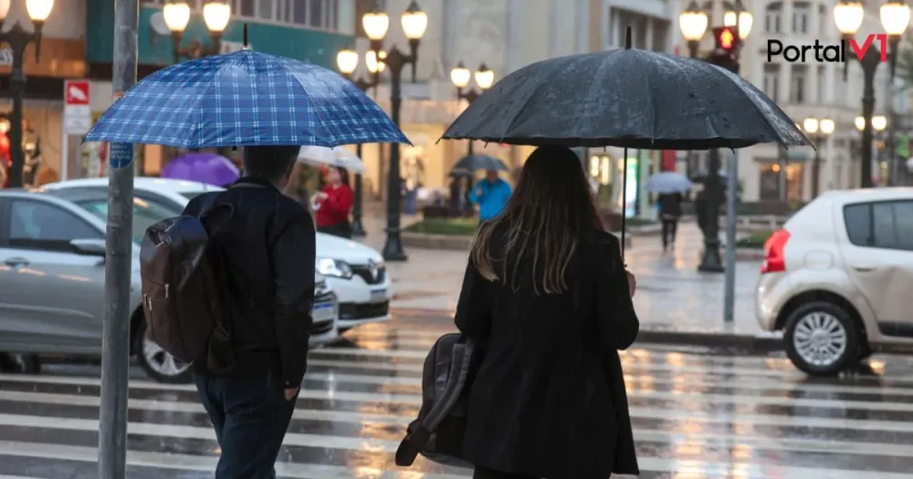 Nova frente fria vai mudar o clima no Paraná com chuva e queda brusca nas temperaturas