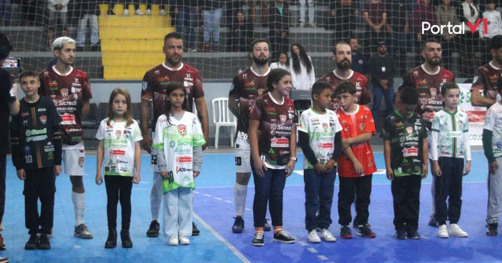 Cândido Futsal vive grande fase e emociona torcida rumo à Série Prata!