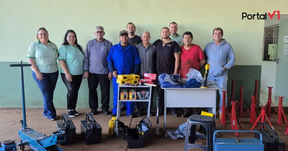 Oficina de Ivaiporã recebe reforço com novos EPIs e ferramentas de segurança