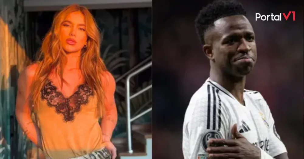 Virginia Fonseca é vista em festa com Vinicius Jr em área reservada no Rio