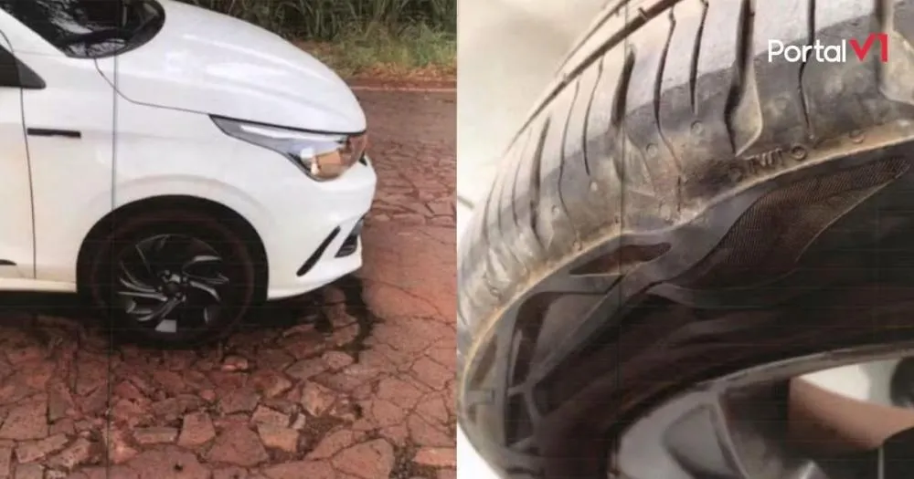 Estudante de Direito vence ação e Prefeitura de Foz do Iguaçu terá que indenizá-lo por pneu danificado