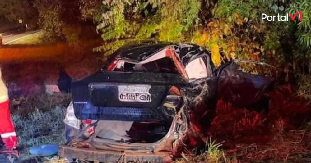 Tragédia na PR-460: Acidente mata bebê, criança e adolescente entre Pitanga e Nova Tebas