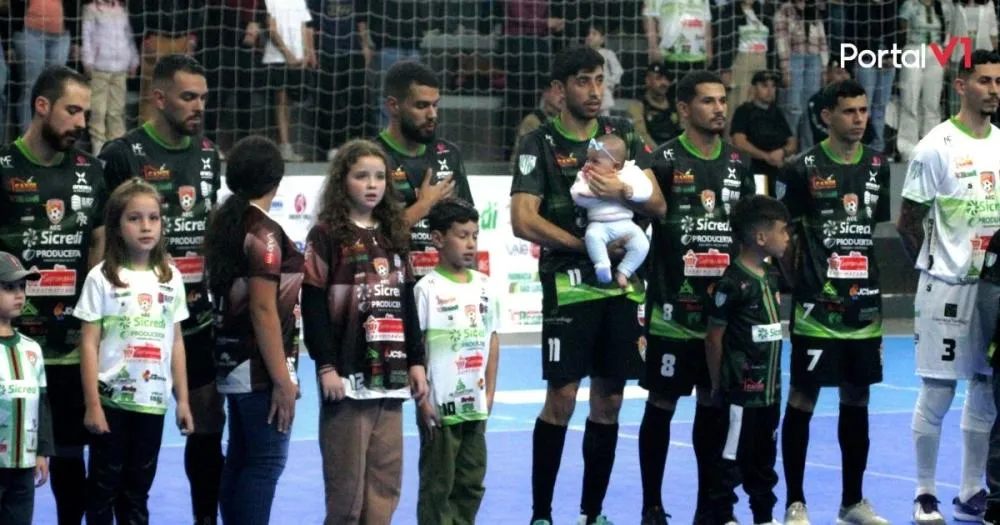 Cândido Futsal enfrenta Bituruna Futsal pela 5ª rodada da segunda fase da Série Bronze