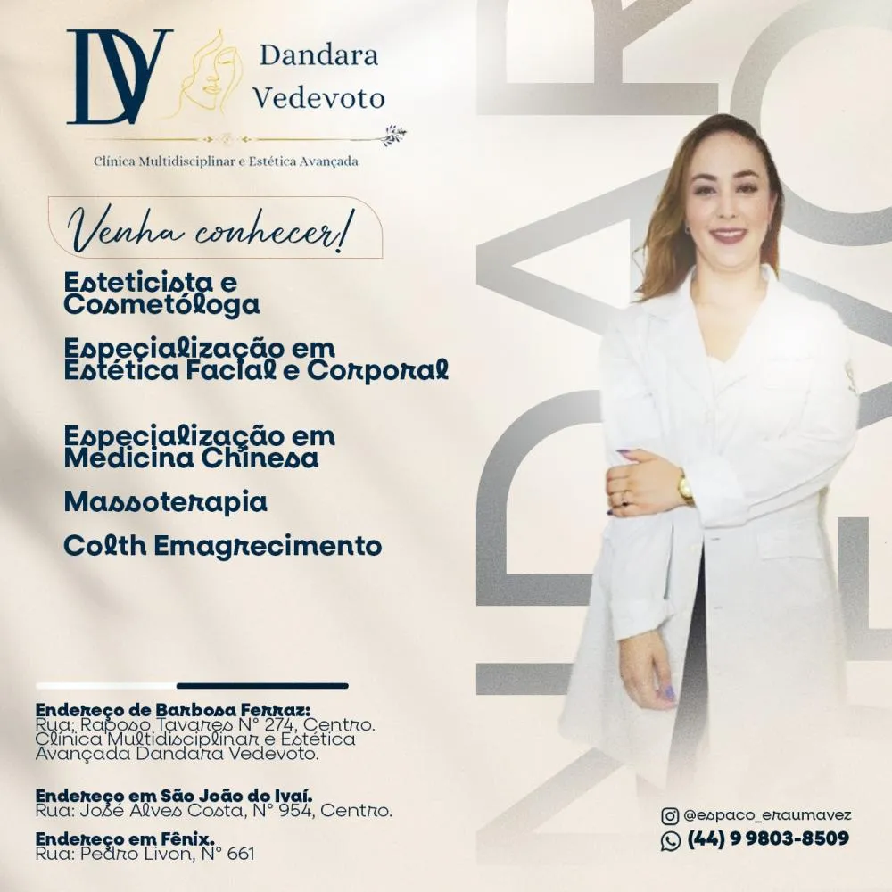 Criolipólise chega a São João do Ivaí e Barbosa Ferraz com tecnologia de ponta para eliminar gordura localizada