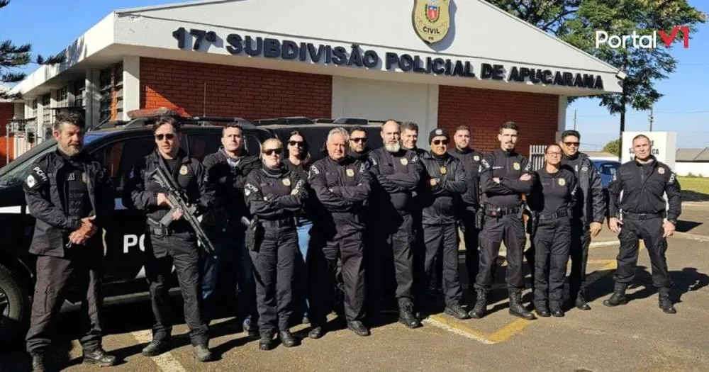Polícia Civil prende sete suspeitos ligados ao PCC em Apucarana