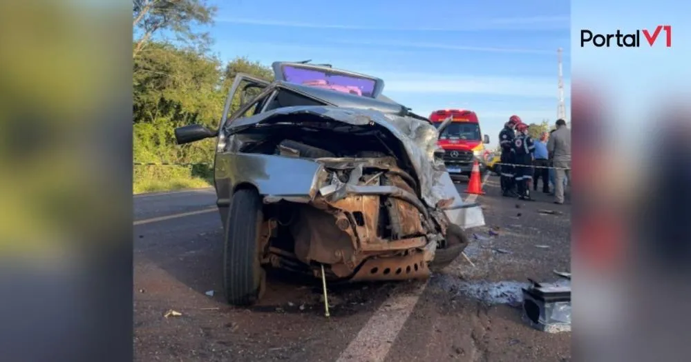 Grave acidente em Jardim Alegre deixa um morto