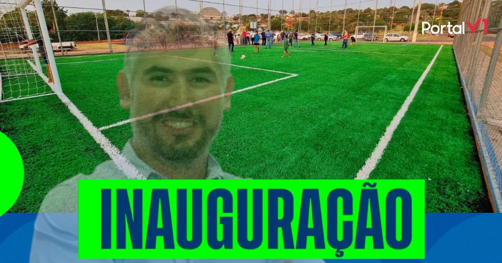 Prefeito Renan Romanichen fortalece o esporte e a inclusão com inauguração da Praça Meu Campinho