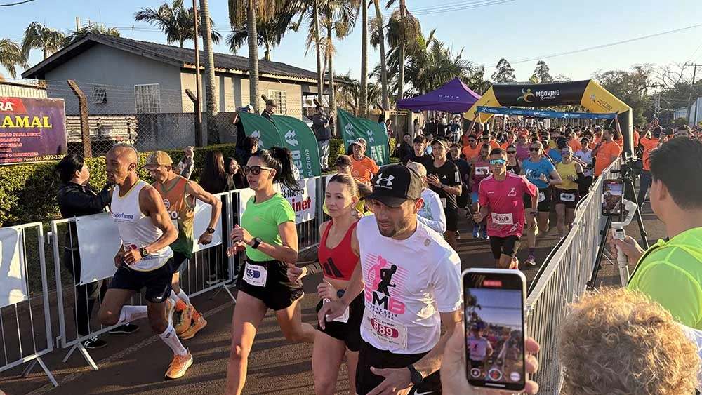KR Run reúne 600 corredores em Ivaiporã em manhã dedicada ao esporte