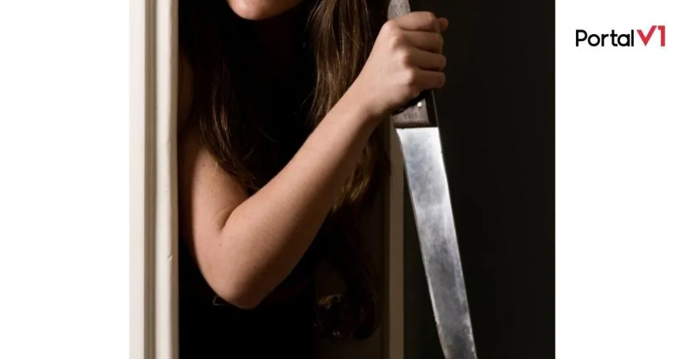 Mulher ameaça moradora com faca em frente a residência em São João do Ivaí