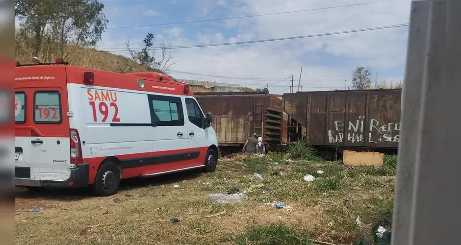 Idoso morre após ser atropelado por trem em Apucarana