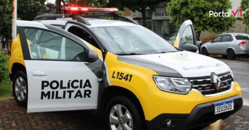 Homem é preso após arremessar telha contra carro em Jardim Alegre