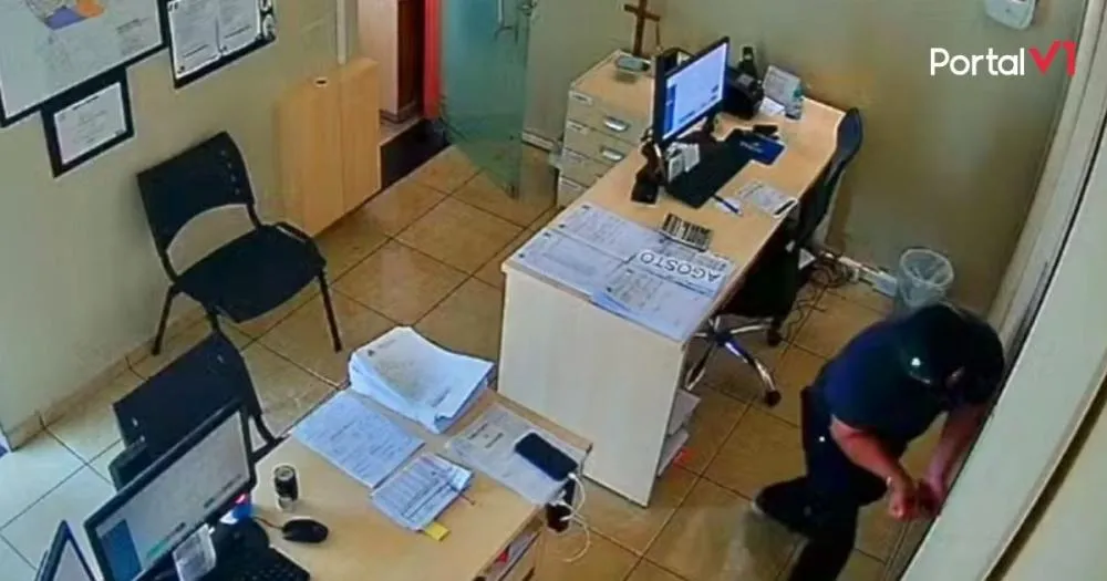 Homem invade paróquia em Pitanga e furta R$ 7 mil durante almoço