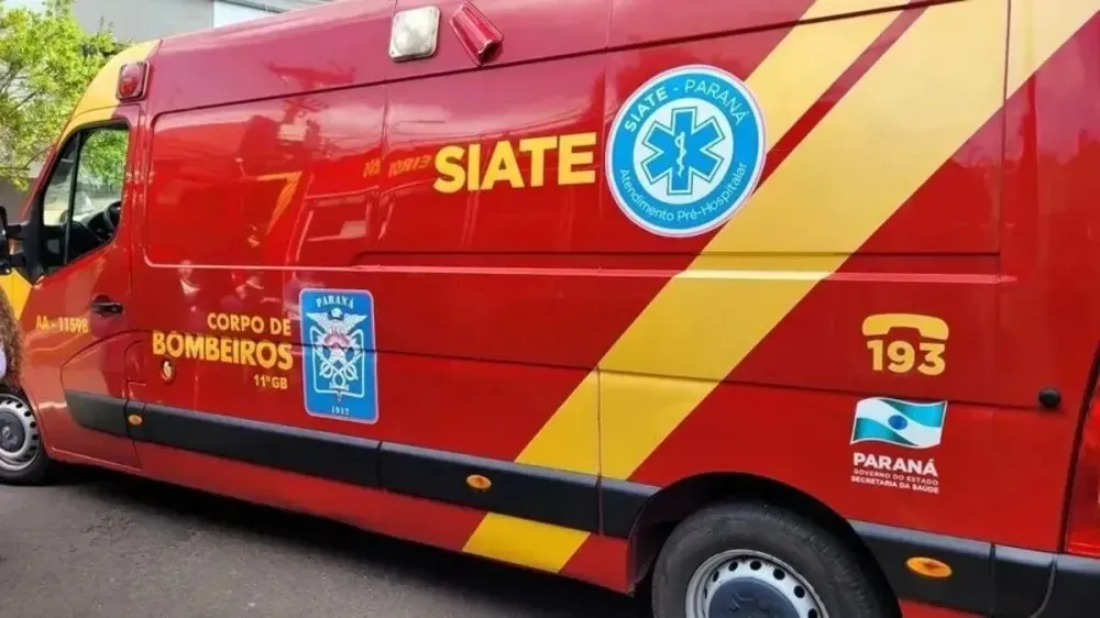 Adolescente fica ferida após ser atropelada em Apucarana