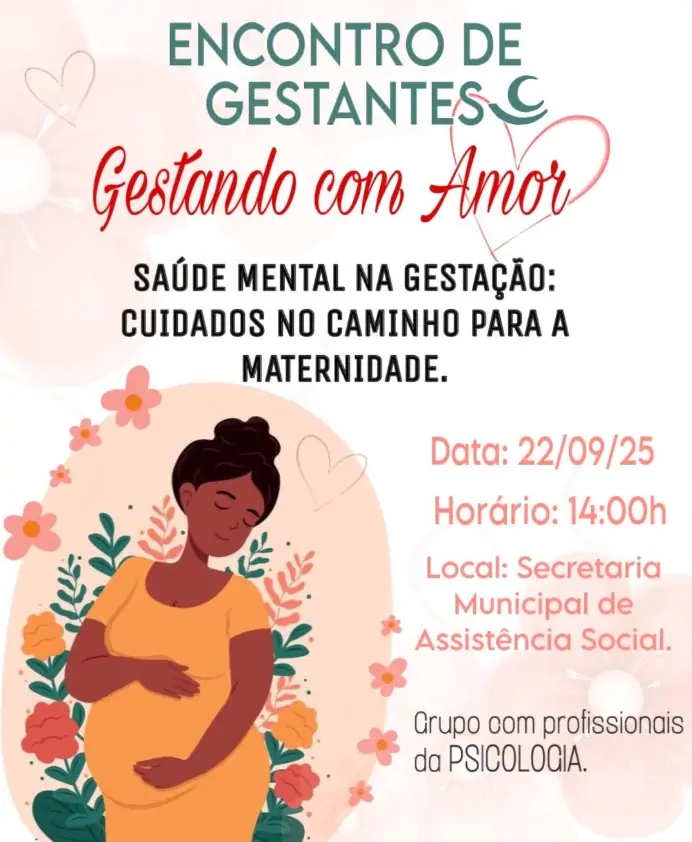 São João do Ivaí promove encontro para gestantes com foco em saúde mental