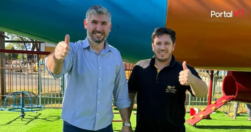 Prefeitura de Cândido de Abreu inicia revitalização da Praça do Avião e anuncia melhorias em outros espaços públicos