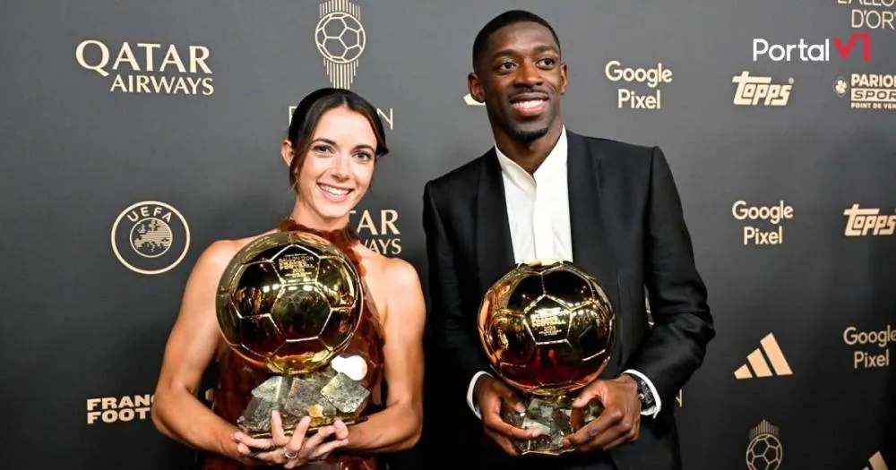 Dembélé e Bonmatí conquistam Bolas de Ouro de melhores do mundo