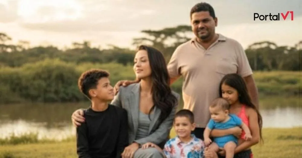 Pai, mãe e quatro filhos morrem em colisão na BR-153