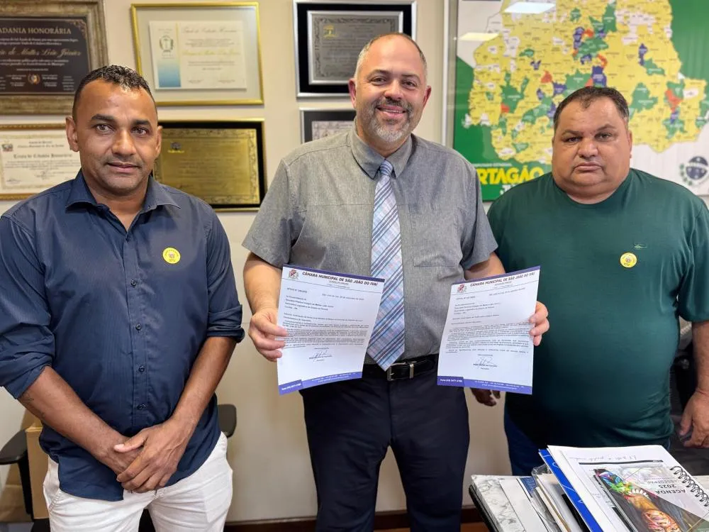 Vereadores de São João do Ivaí reforçam conquistas da gestão de Carla Emerenciano junto ao deputado Artagão Júnior